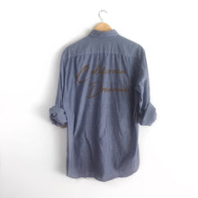 Load image into Gallery viewer, California Dreamin’ Chambray Shirt, refurbished